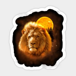 Alpha Lion - For Lion Lovers Sticker